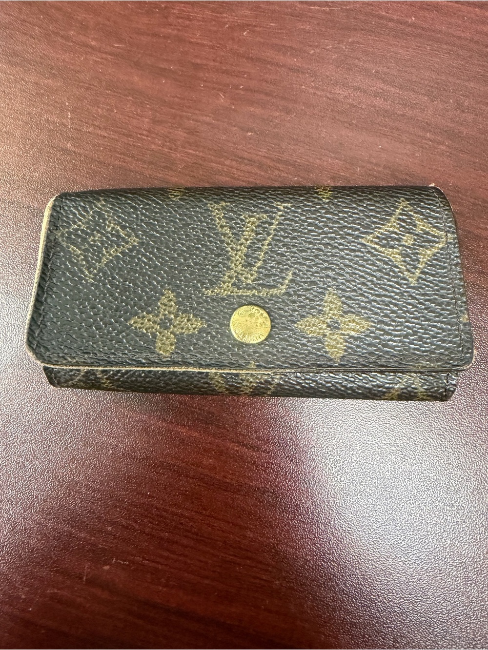 Louis Vuitton Monogram Canvas 4 Key Holder